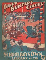 "Billy Bunter's Circus" SOL No. 201 by Frank Richards  Amalgamated Press 1933