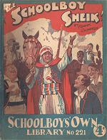 "The Schoolboy Sheik" SOL No. 221 by Frank Richards  Amalgamated Press 1934