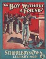 "The Boy Without a Friend" SOL No. 231 by Frank Richards  Amalgamated Press 1934
