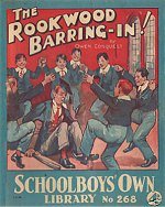 "The Rookwood Barring-In!" SOL No. 268 by Owen Conquest  Amalgamated Press 1936