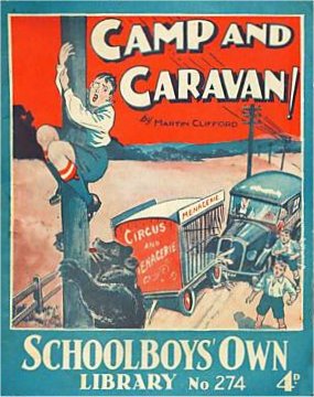 "Camp and Caravan" SOL No. 274 by Martin Clifford  Amalgamated Press 1936