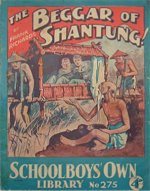 "The Beggar of Shantung" SOL No. 275 by Frank Richards  Amalgamated Press 1936