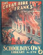 "The Great Fire at St. Frank's" SOL No. 279 by Edwy Searles Brooks  Amalgamated Press 1936