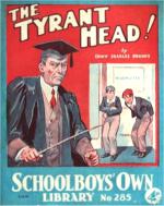 "The Tyrant Head" SOL No. 285 by Edwy Searles Brooks  Amalgamated Press 1936