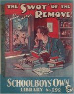 "The Swot of the Remove!" SOL 292 by Frank Richards  Amalgamated Press 1937