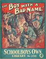 "The Boy With a Bad Name!" SOL 298 by Frank Richards  Amalgamated Press 1937
