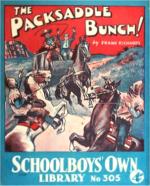 "The Packsaddle Bunch!" SOL 305 by Frank Richards  Amalgamated Press 1937