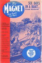 "Six Boys in a Boat" Magnet volume 11  Amalgamated Press & Howard Baker Press 1972