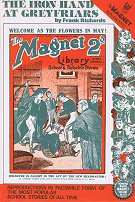 "The Iron Hand at Greyfriars" Magnet volume 89  Amalgamated Press & Howard Baker Press 1983