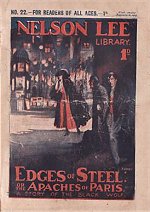 "Edges of Steel" by G H Teed, Nelson Lee Library Old Series 22  Amalgamated Press 1915