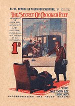 "The Secret of Crooked Reef" by Edwy Searles Brooks, Nelson Lee Library Old Series 95  Amalgamated Press 1917