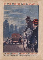 "The Sign of the Purple Circle" by Edwy Searles Brooks, Nelson Lee Library Old Series 143  Amalgamated Press 1918
