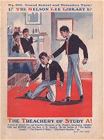 "The Treachery of Study A" by Edwy Searles Brooks, Nelson Lee Library Old Series 202  Amalgamated Press 1919