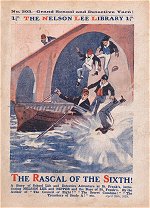 "The Rascal of the Sixth" by Edwy Searles Brooks, Nelson Lee Library Old Series 203  Amalgamated Press 1919