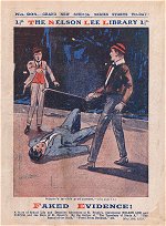 "Faked Evidence!" by Edwy Searles Brooks, Nelson Lee Library Old Series 205  Amalgamated Press 1919
