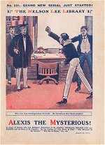 "Alexis the Mysterious" by Edwy Searles Brooks, Nelson Lee Library Old Series 221  Amalgamated Press 1919