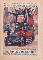 "St. Frank's in London" by Edwy Searles Brooks, Nelson Lee Library Old Series 223  Amalgamated Press 1919