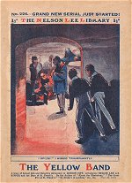 "The Yellow Band" by Edwy Searles Brooks, Nelson Lee Library Old Series 224  Amalgamated Press 1919