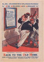 "Back to the Old Home" by Edwy Searles Brooks, Nelson Lee Library Old Series 229  Amalgamated Press 1919