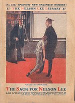 "The Sack for Nelson Lee" by Edwy Searles Brooks, Nelson Lee Library Old Series 230  Amalgamated Press 1919