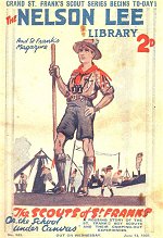 "The Scouts of St. Frank's" by Edwy Searles Brooks, Nelson Lee Library Old Series 523  Amalgamated Press 1925
