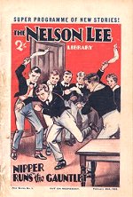 "Nipper - New Boy" by Edwy Searles Brooks, Nelson Lee Library 4th series 1  Amalgamated Press 1933