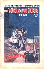 "Kidnapped!" by Edwy Searles Brooks, Nelson Lee Library 4th series 2  Amalgamated Press 1933