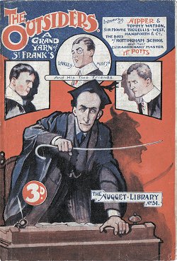 "The Outsider" by Edwy Searles Brooks, Nugget 3d Library 51  Amalgamated Press June 1921. Click to download