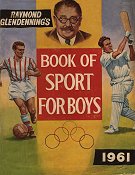 Raymond Glendenning's Book of Sport for Boys 1961 © Spring Books 1960